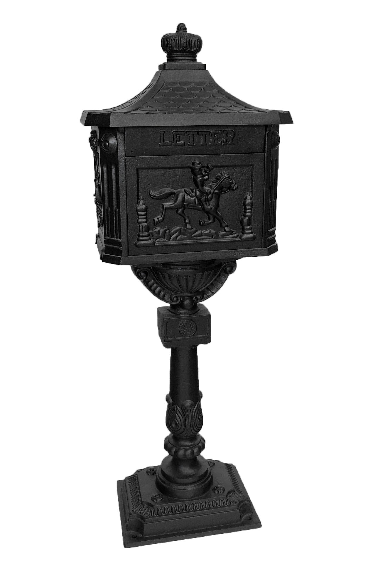 Cast Aluminum Standing Mailbox
