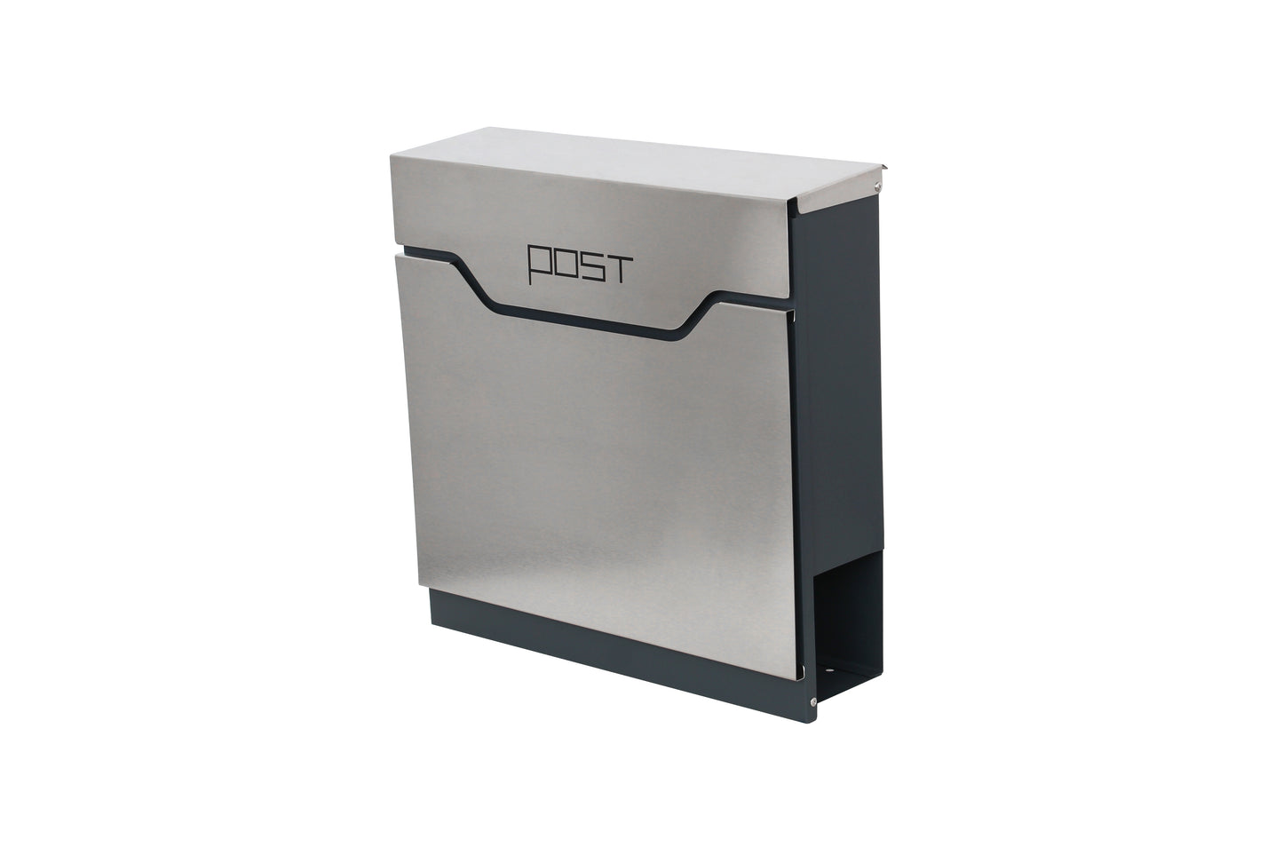 Modern Stainless Steel Mailbox