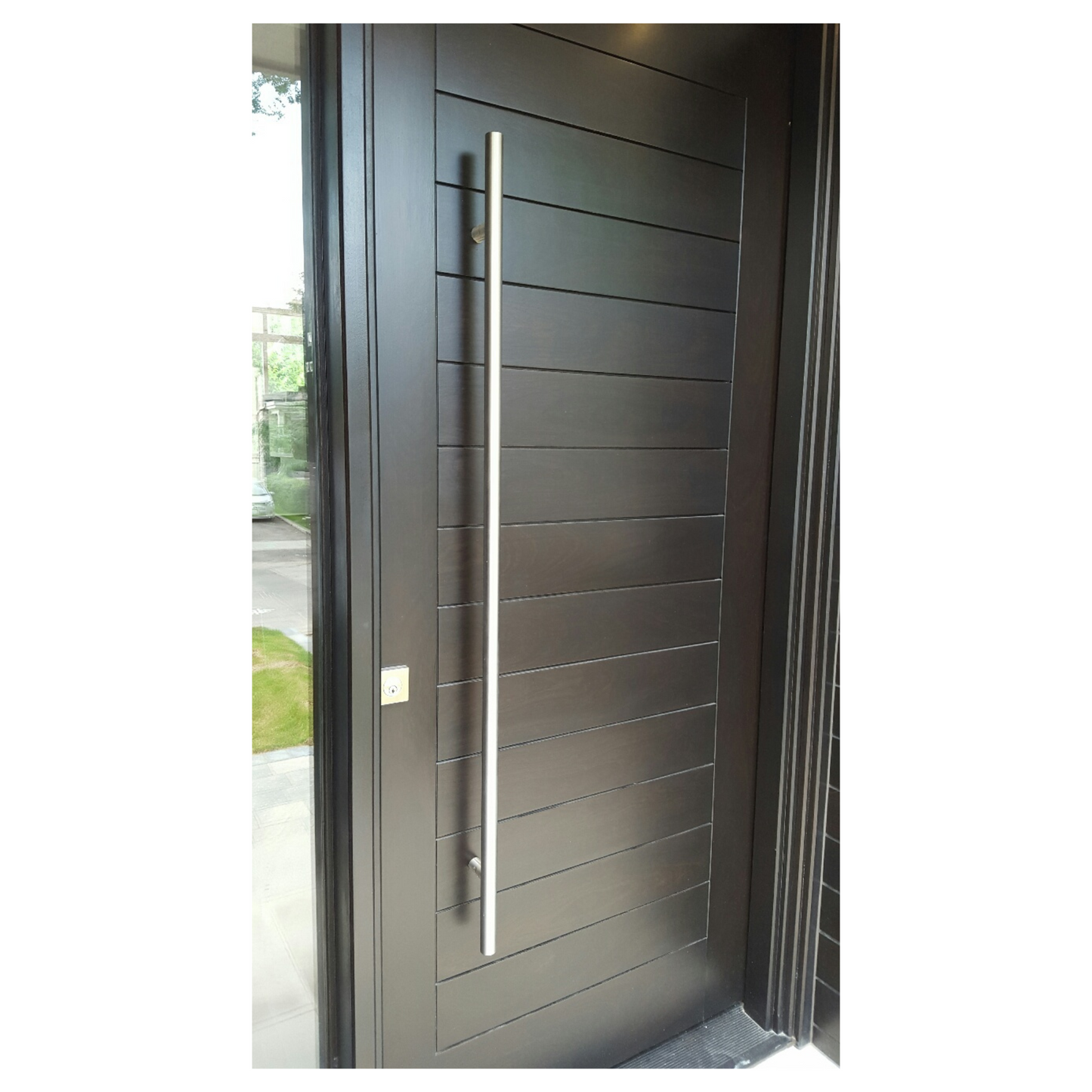 Cylindrical Bar Door Pull Back-to-Back