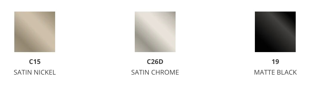 Nero Lever with Round Rosette