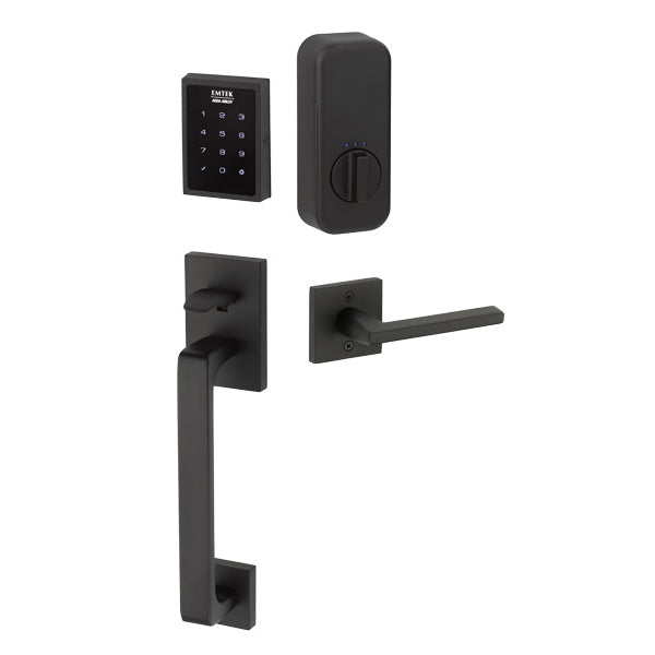 EMPowered™ Motorized Touchscreen Keypad Entry Set with Baden Grip with Yale Access