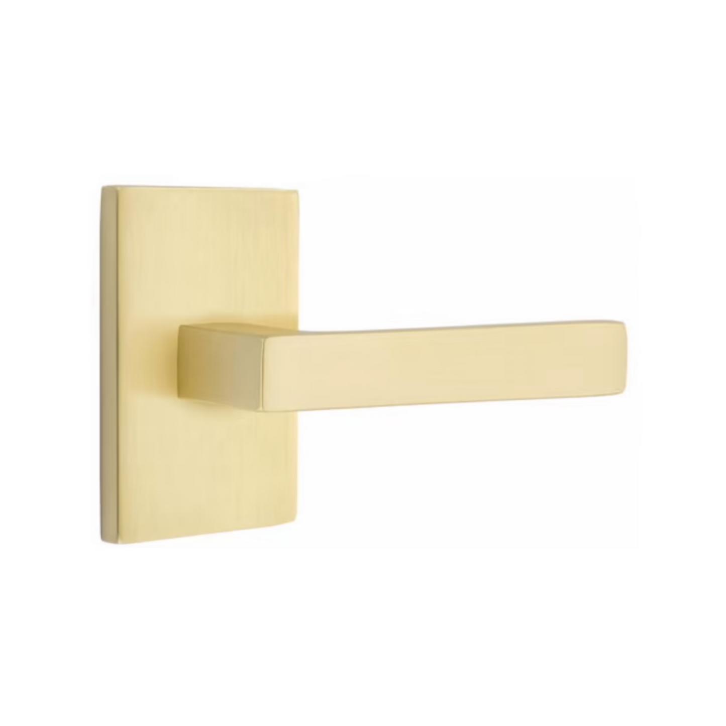 Dumont Lever with Modern Rectangular Rosette