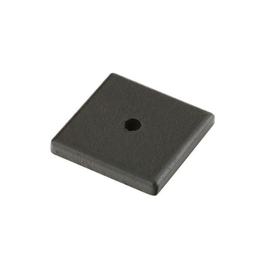 Sandcast Bronze Square Backplate for Knob