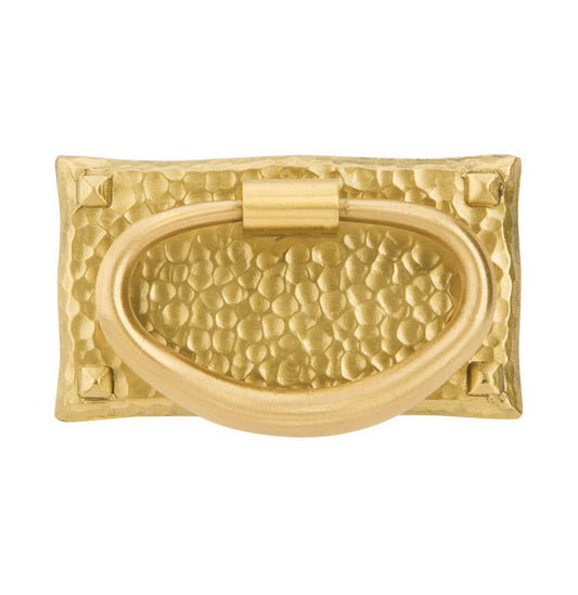 Hammered Oval Pull