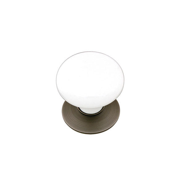 Porcelain Knob with Base