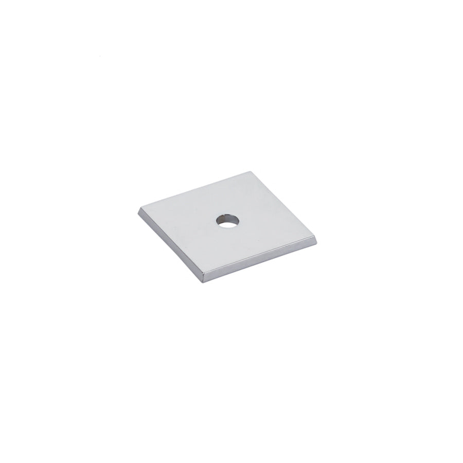 Art Deco Square Back Plate For Knob