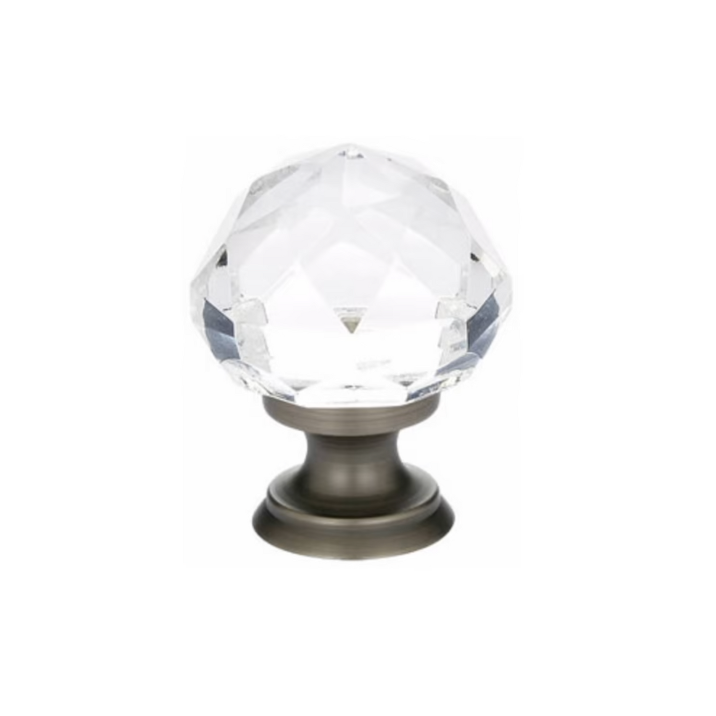 Diamond Glass Knob