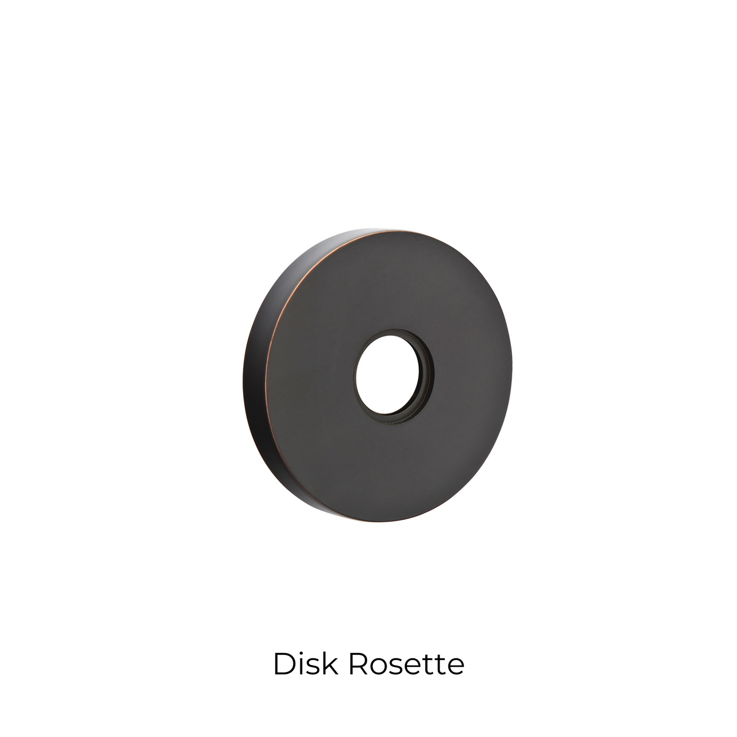 Transitional Brass Single Hook with Rosette