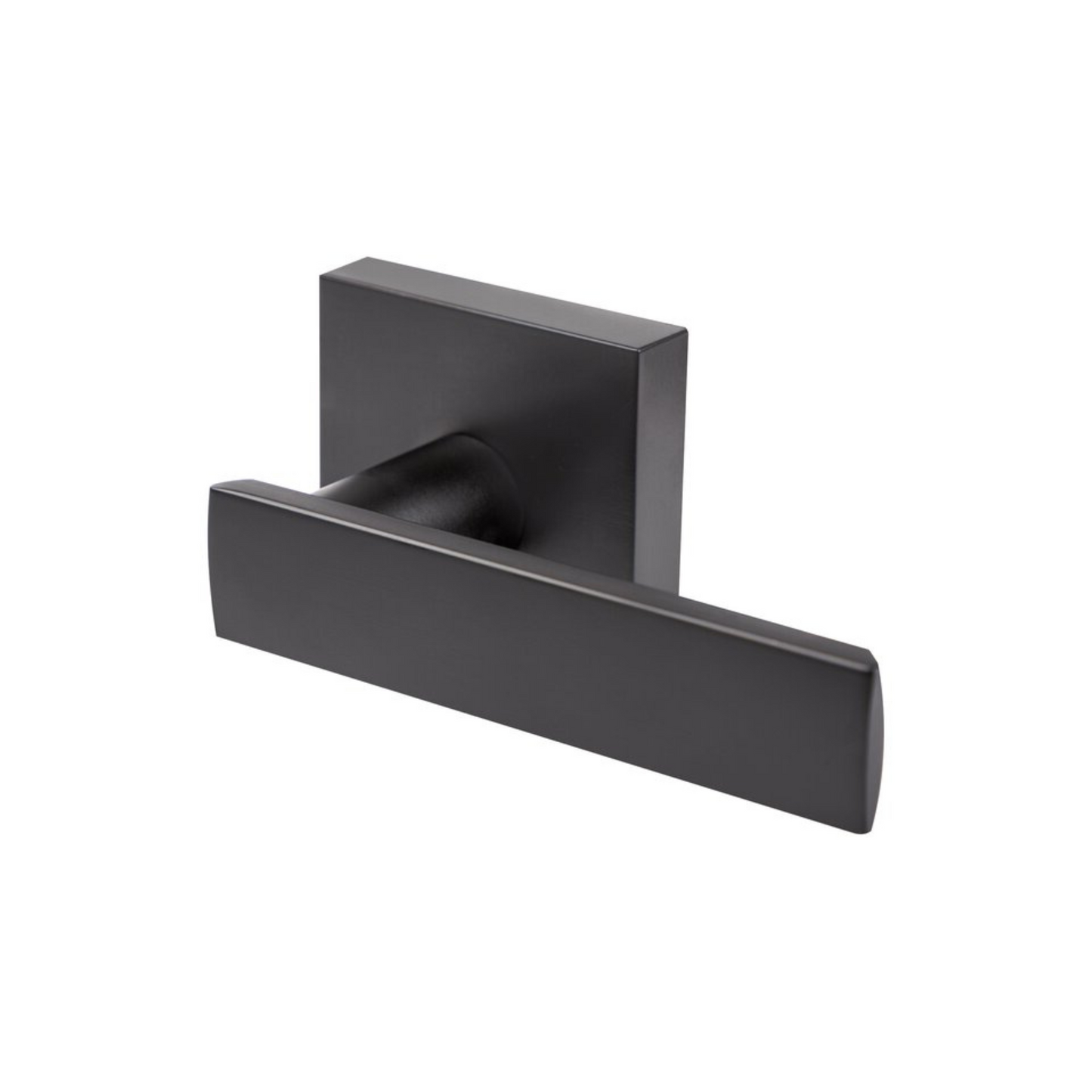 Nero Lever with Square Rosette